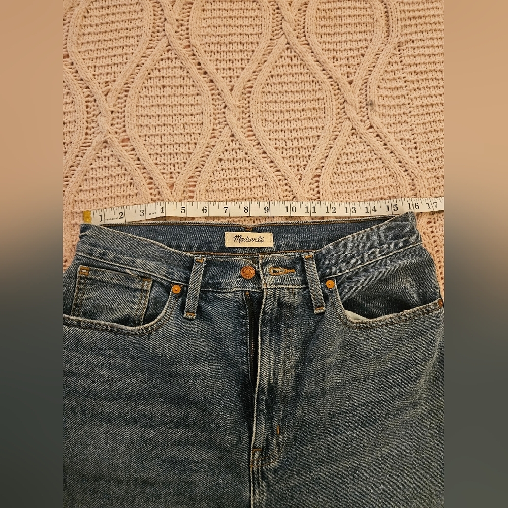 Madewell Size‎ 28 Baggy Straight Jeans - Picture 5 of 7